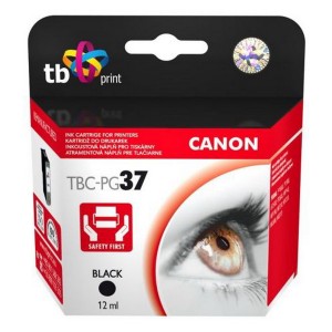 Canon PG-37 black 12ml, TB renovovaná