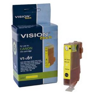 Canon BCI-6Y yellow 14ml, Vision Tech kompatibil
