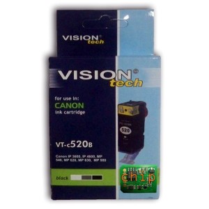 Canon PGI-520Bk black 19ml, Vision Tech kompatibil