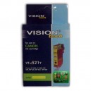 Canon CLI-521Y chip yellow 10ml, Vision Tech kompatibil