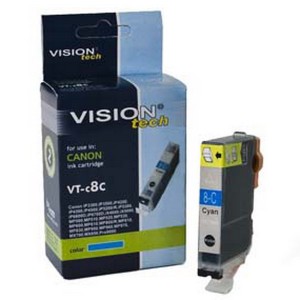 Canon CLI-8C cyan 13ml, Vision Tech kompatibil