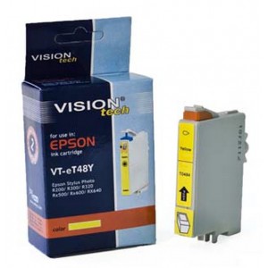 Epson T048-4 yellow 16ml, Vision kompatibil