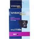 Kompatibilné s Brother LC-1100Bk, Vision, black 20ml