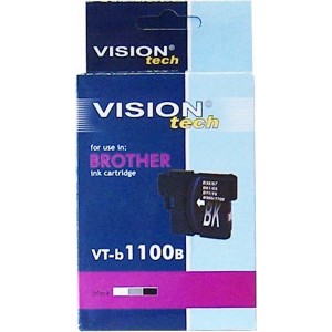 Brother LC-1100Bk XL black 30ml, Vision Tech