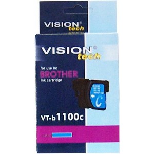 Brother LC-1100C XL cyan 20ml, Vision Tech 