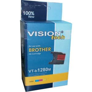 Brother LC-1280M magenta 19ml, Vision Tech