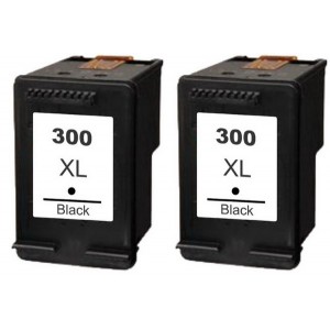 HP 300XL black, alternatívny DUOpack