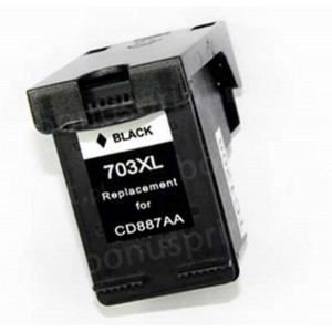 HP 703XL, black 18ml, kompatibil