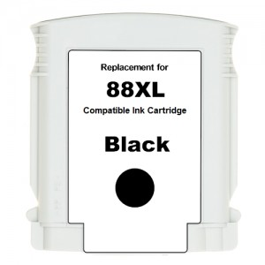 HP 88B XL, black 69ml, kompatibil
