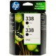 Duo pack HP 338, black CB331EE