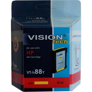 HP 88Y XL, yellow 28ml, Vision Tech kompatibilné