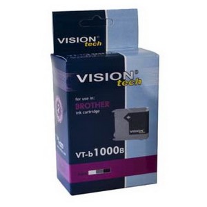 Brother LC-1000Bk black 28ml, Vision Tech 