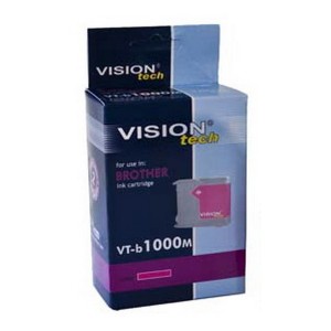 Brother LC-1000M magenta 17ml, Vision Tech