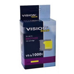 Brother LC-1000Y yellow 17ml, Vision Tech