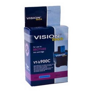 Brother LC-900C cyan 15ml, Vision Tech 