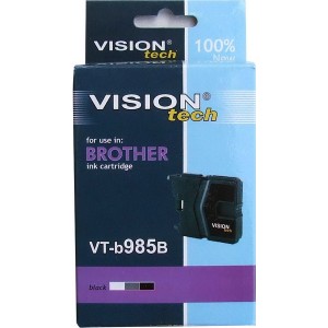 Brother LC-985Bk black 20ml, Vision Tech 